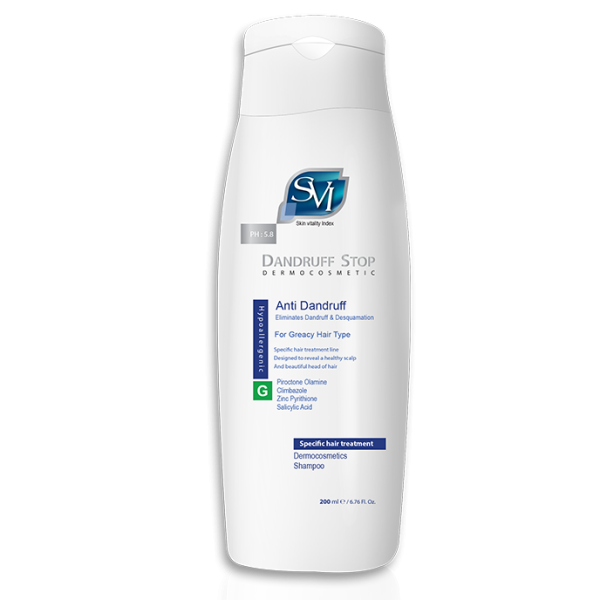 مای دارو - شامپو ضد شوره مناسب موهای چرب اس وی آی