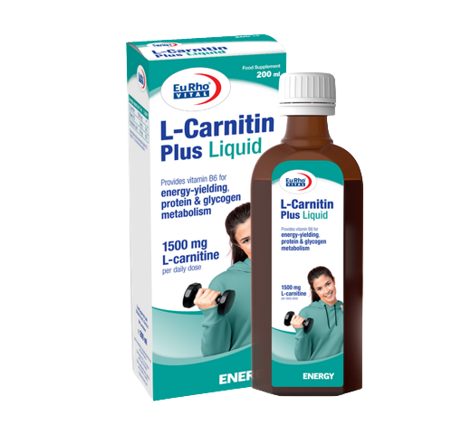 مای دارو - شربت ال کارنیتین پلاس یورو ویتال