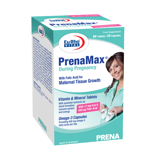 مای دارو - قرص پرینامکس مخصوص دوران بارداری یورو ویتال