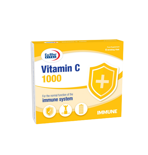 مای دارو - ویال خوراکی ویتامین C 1000 میلی گرم یورو ویتال