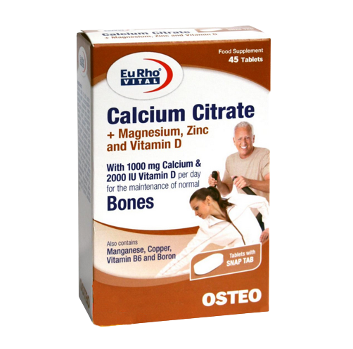 مای دارو - قرص کلسیم سیترات یورو ویتال