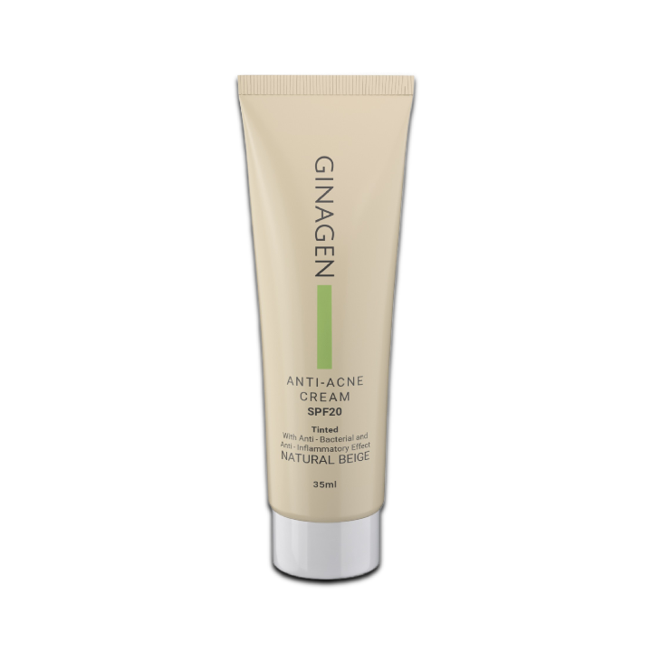 مای دارو - کرم ضد جوش رنگی ( بژ طبیعی ) ژیناژن