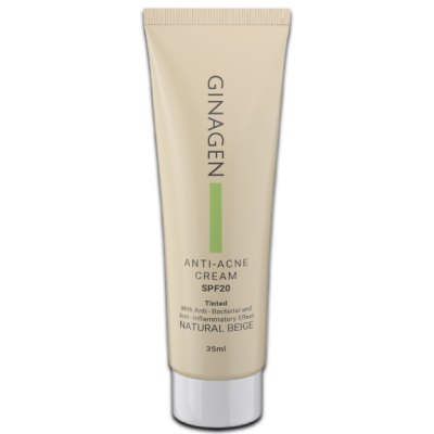 مای دارو - کرم ضد جوش رنگی ( بژ طبیعی ) ژیناژن