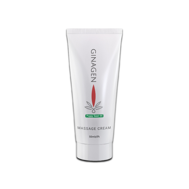 مای دارو - کرم ماساژ حاوی روغن دانه خشخاش ژیناژن