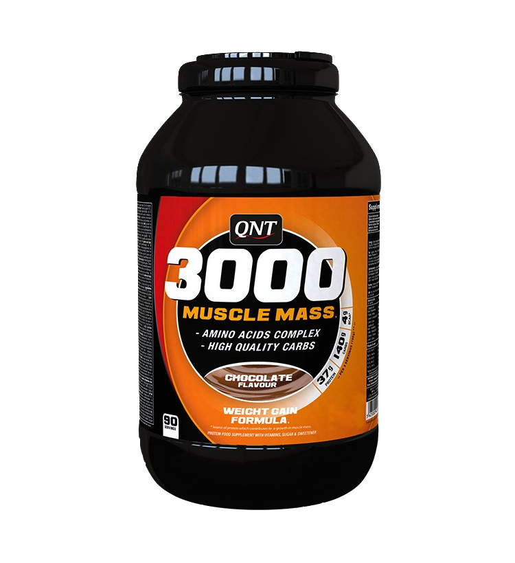 مای دارو - گینر ماسل مس ۳۰۰۰ طعم شکلات کیو ان تی (2000 گرم)