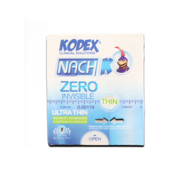 مای دارو - کاندوم زیرو (3 عددی)کدکس