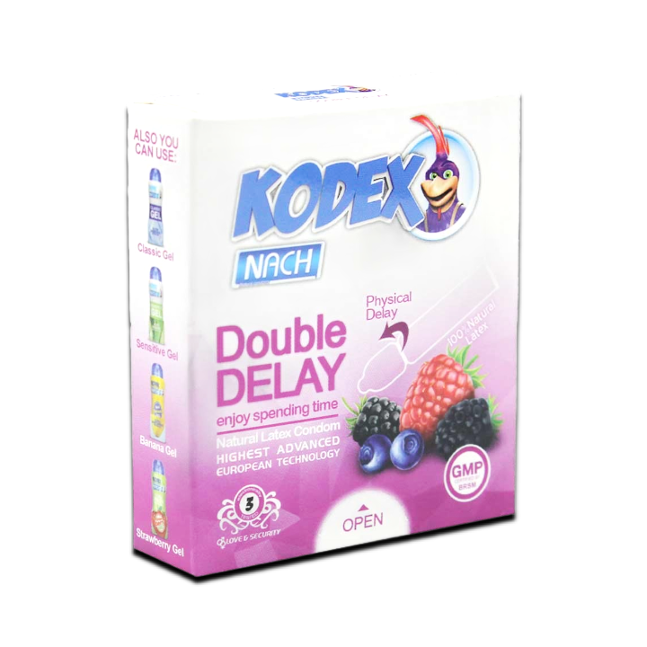 مای دارو - کاندوم دابل دیلی (3 عددی) کدکس