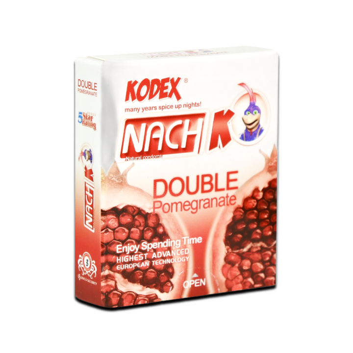 مای دارو - کاندوم Double Pomegranate (3 عددی)کدکس