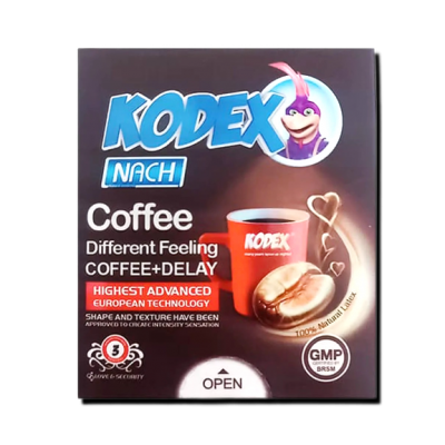 مای دارو - کاندوم تاخیری کافئین (3 عددی)کدکس
