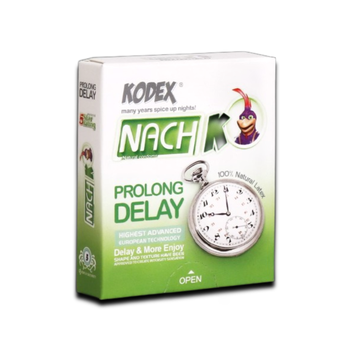 مای دارو - کاندوم تاخیری پرولانگ دیلی (3 عددی)کدکس