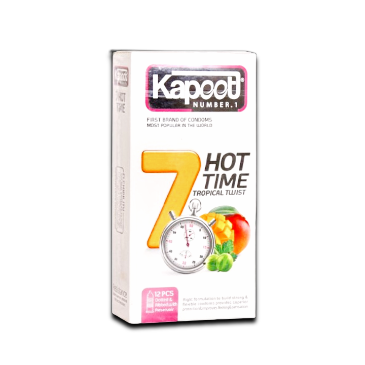 مای دارو - کاندوم تاخیری 7 کاره (12 عدد) کاپوت