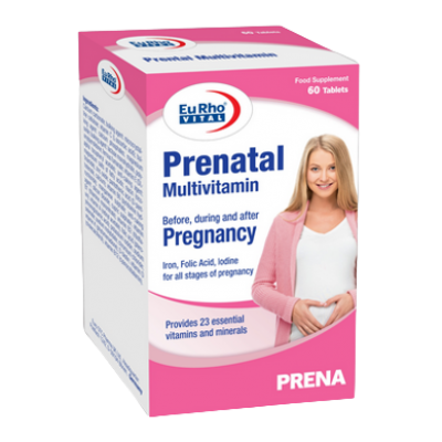 مای دارو - قرص پریناتال مولتی ویتامین یورو ویتال
