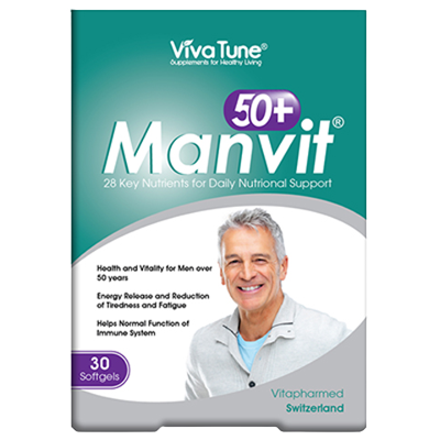 مای دارو - کپسول من ویت ۵۰ سال به بالا ویواتیون