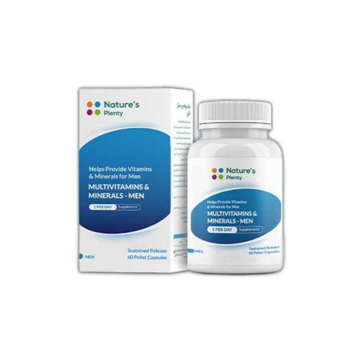 مای دارو - کپسول مولتی ویتامین و مینرال آقایان نیچرز پلنتی