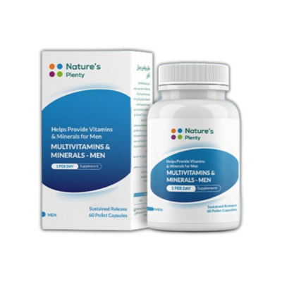 مای دارو - کپسول مولتی ویتامین و مینرال آقایان نیچرز پلنتی