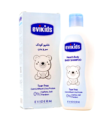 مای دارو - شامپو سر و بدن کودک اویدرم