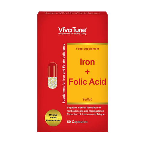 مای دارو - کپسول آهن و فولیک اسید ویواتیون