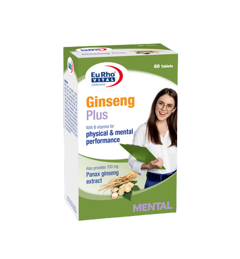 مای دارو - قرص جینسینگ پلاس یورو ویتال