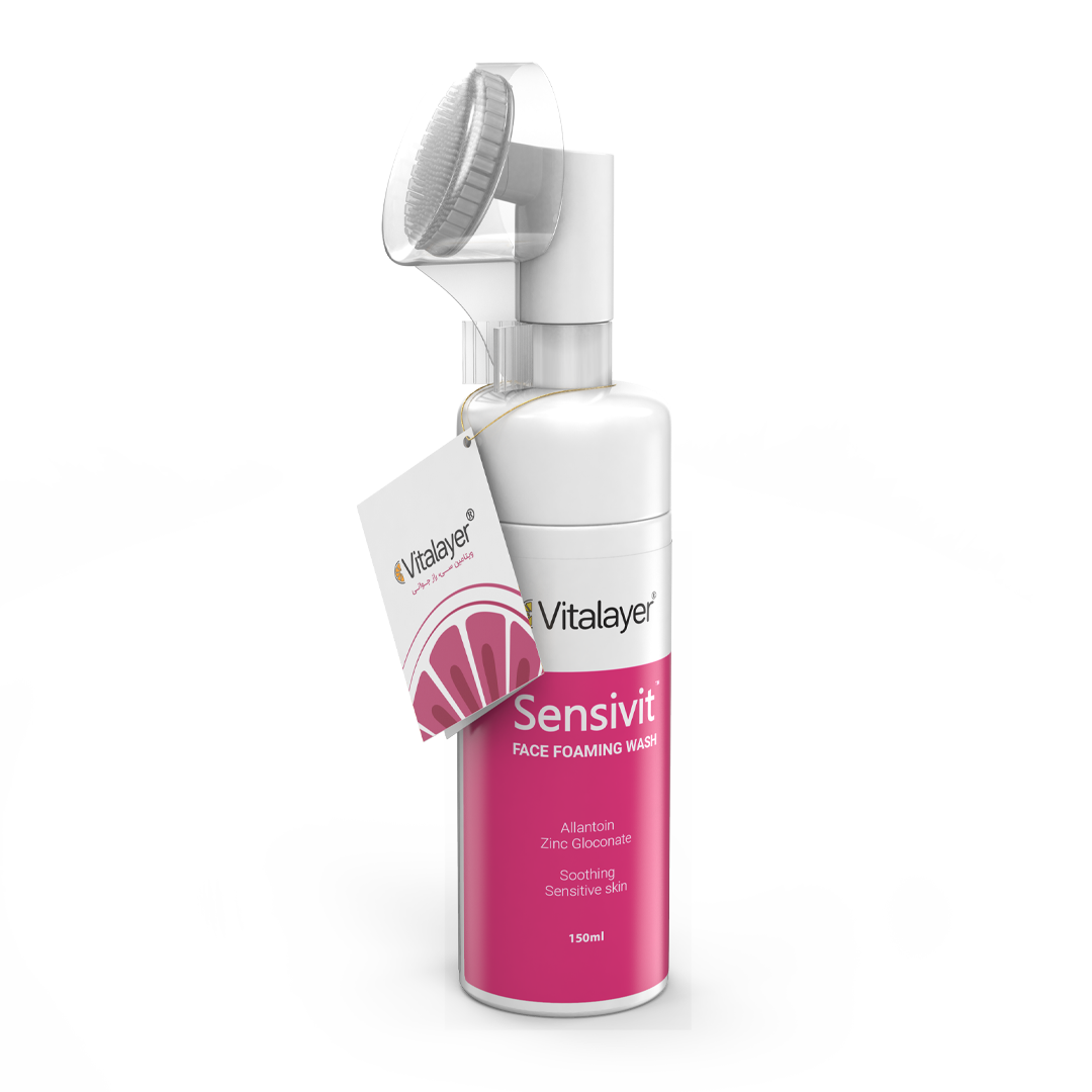 مای دارو - فوم شستشوی صورت حساس سنسی ویت ویتالیر