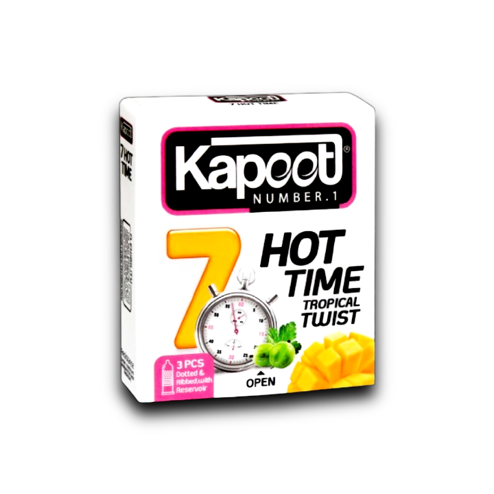 مای دارو - کاندوم تاخیری 7 کاره (3 عددی) کاپوت