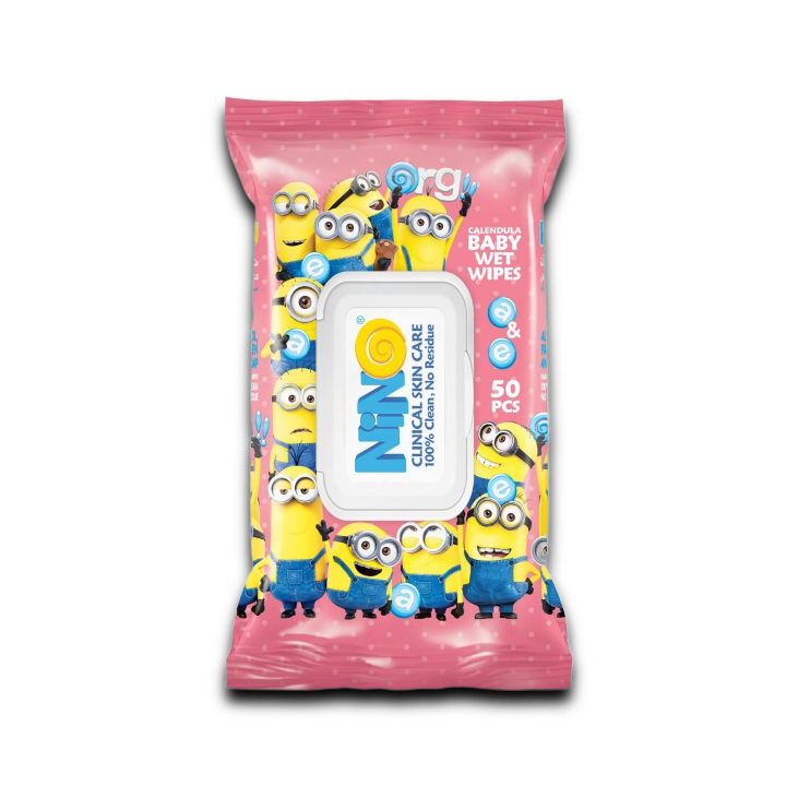 مای دارو - دستمال مرطوب کودک حاوی کالاندولا نینو