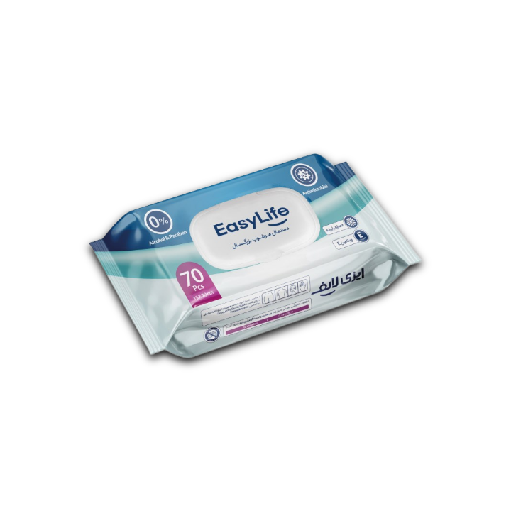 مای دارو - دستمال مرطوب بزرگسالان ایزی لایف