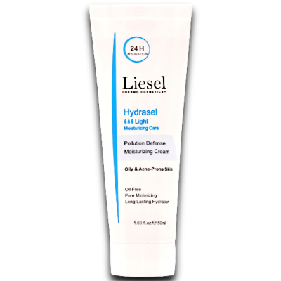 مای دارو - کرم آبرسان لایت هیدراسل مناسب پوست چرب و مختلط لایسل