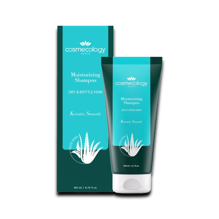 مای دارو - شامپو کراتینه مرطوب کننده مو مناسب موهای خشک و دارای موخوره کاسمکولوژی