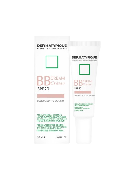 مای دارو - بی بی کرم SPF20  مناسب پوست چرب و مختلط (بژ طبیعی)درماتیپیک