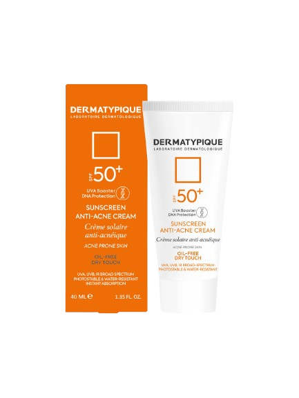 مای دارو - ضد آفتاب آنتی آکنه مناسب پوست چرب و جوش دار SPF 50+ (بی رنگ) درماتیپیک
