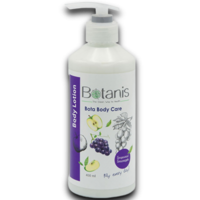 مای دارو - لوسیون بدن سیب سبز و هسته انگور بوتانیس