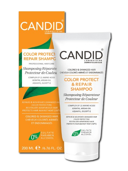 مای دارو - شامپو تثبیت رنگ و ترمیم کننده مو کاندید