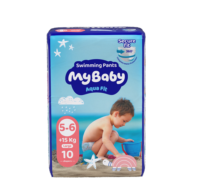 مای دارو - پوشک استخری مای‌بیبی مخصوص شنا سایز 5-6