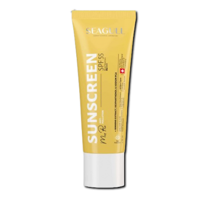 مای دارو - کرم ضد آفتاب فاقد‌ رنگ آقایان SPF 55 سی گل