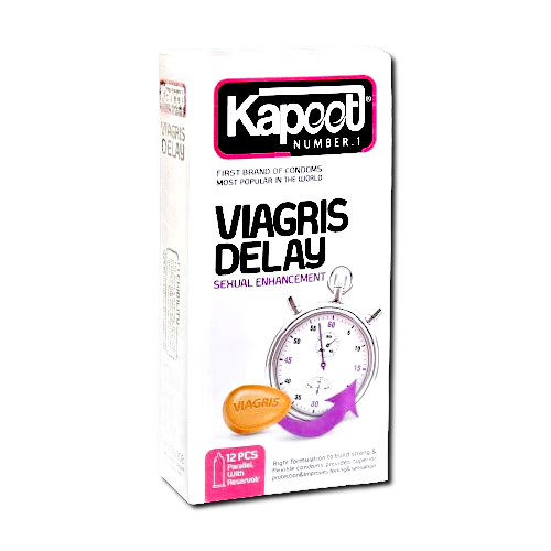 مای دارو - کاندوم  Viagris Delay (12 عددی) کاپوت