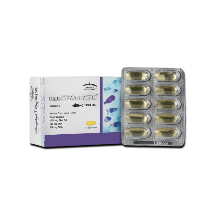 مای دارو - امگا3، EPA بالا آکواتیک بدون جیوه کارن