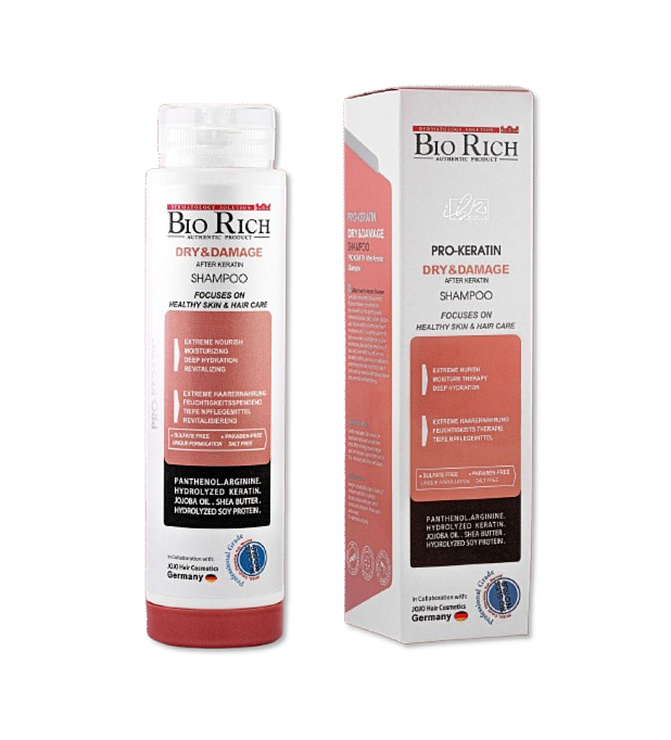 مای دارو - شامپو پروکراتین مناسب موهای کراتینه و دکلره بایو ریچ