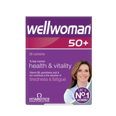 مای دارو - قرص ول وومن ۵۰+ مخصوص خانم ها ویتابیوتیکس