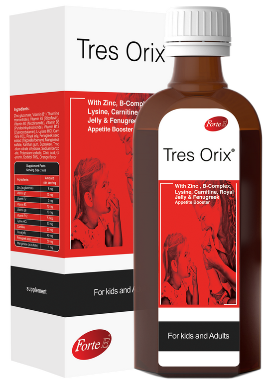 مای دارو - شربت ترس اوریکس فورت ای