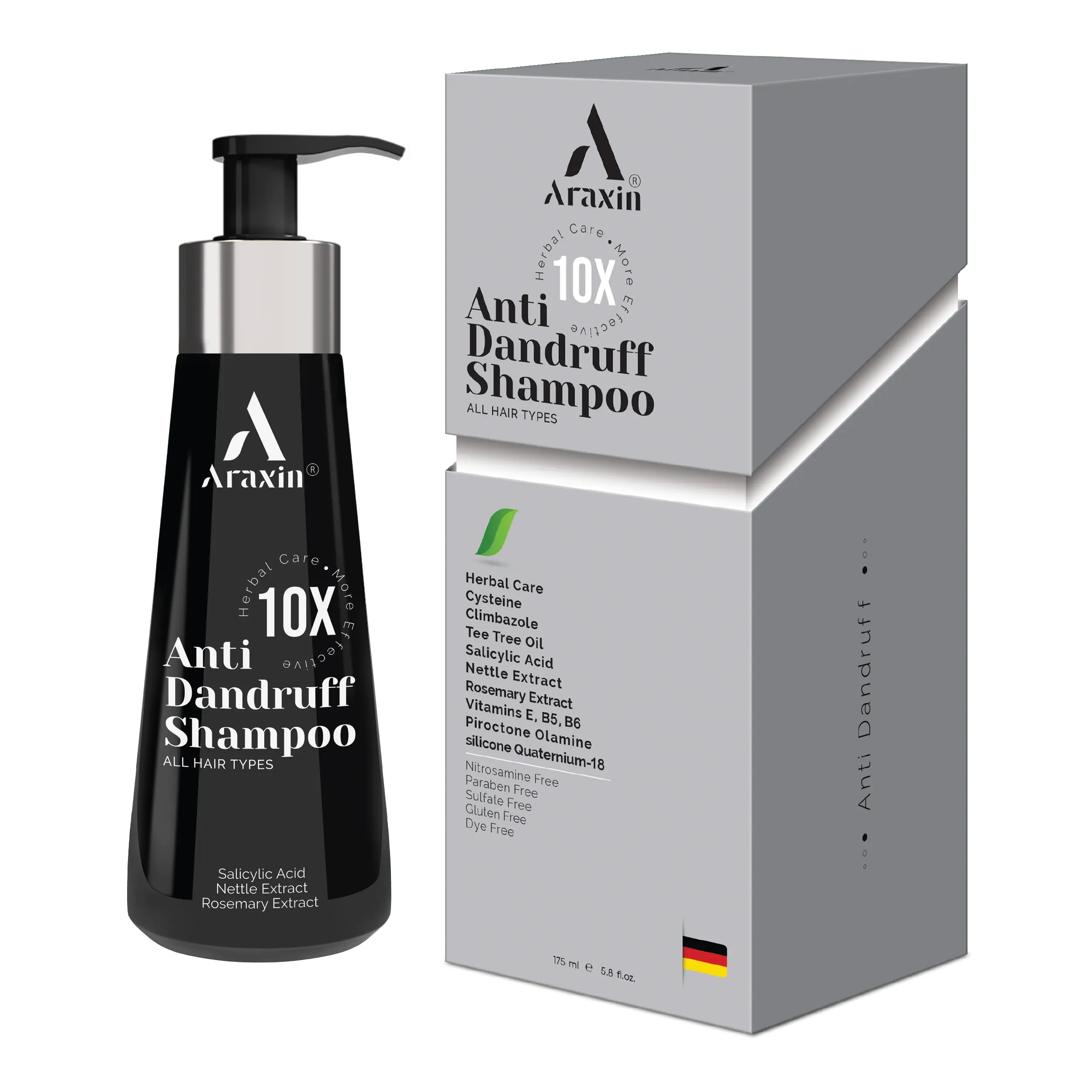 مای دارو - شامپو تخصصی ضد شوره و خارش سر گیاهی آراکسین