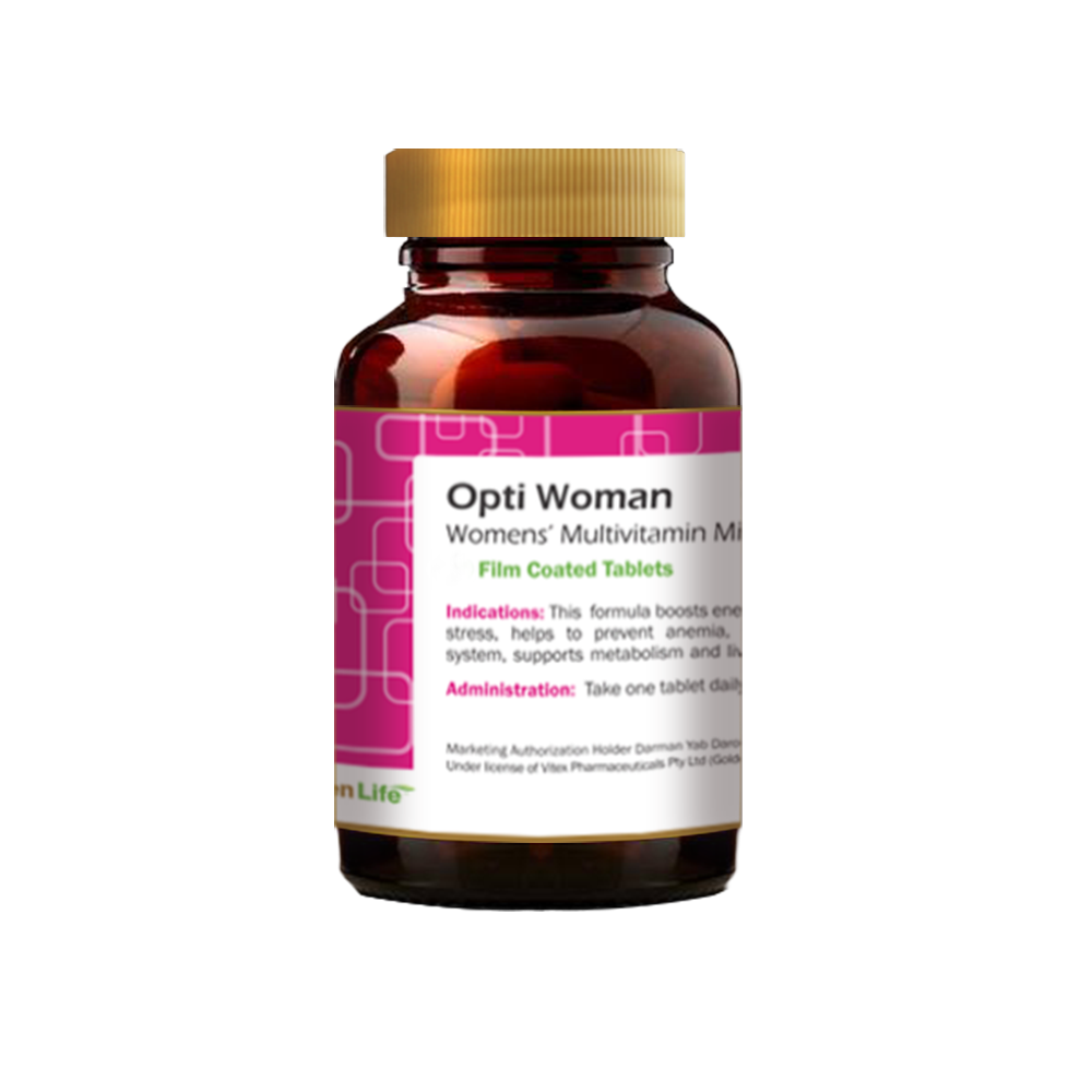 مای دارو - اپتی وومن مولتی ویتامین مینرال خانم ها (30 عددی) گلدن لایف