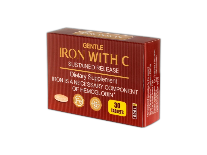 مای دارو - قرص آهن با ویتامین C برونسون