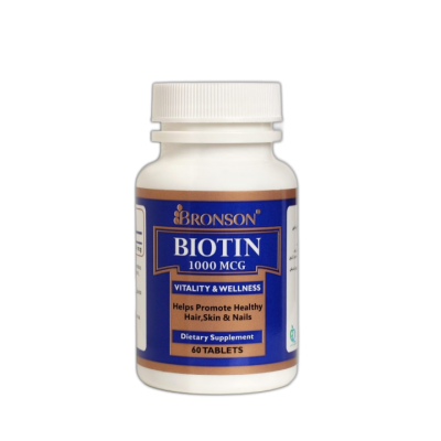 مای دارو - قرص بیوتین ۱۰۰۰ میکروگرم برونسون