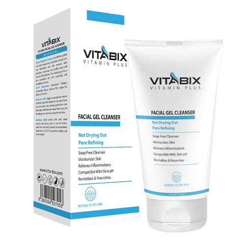 مای دارو - ژل شستشو صورت مناسب پوست نرمال تا خشک ویتابیکس