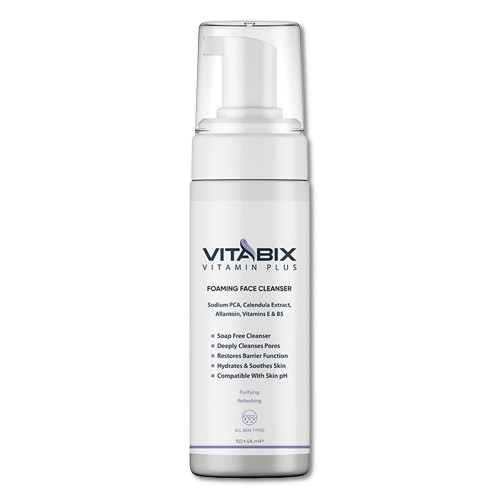 مای دارو - فوم شستشو صورت مناسب انواع پوست ویتابیکس