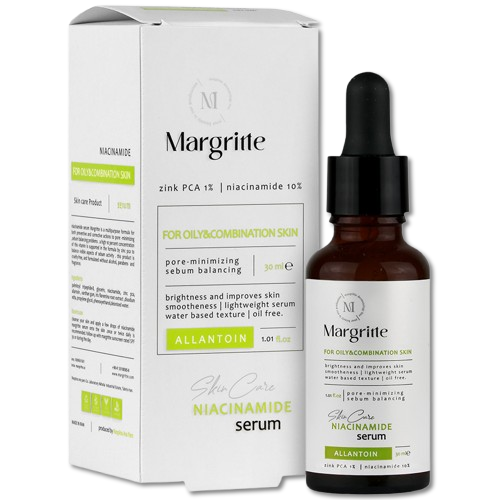 مای دارو - سرم نیاسینامید مناسب پوست چرب و مختلط مارگریت