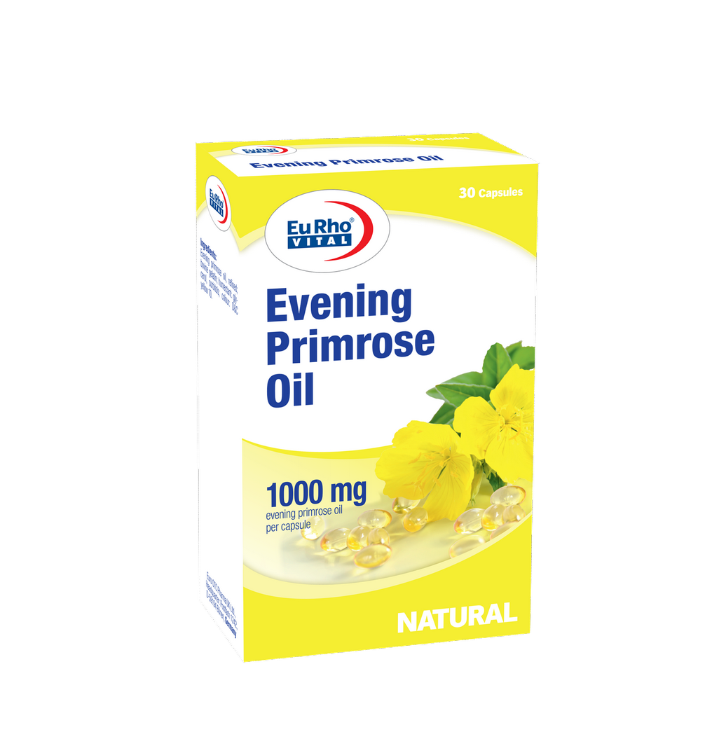 مای دارو - کپسول ایوینینگ پرایم رز اویل (روغن گل مغربی) یورو ویتال