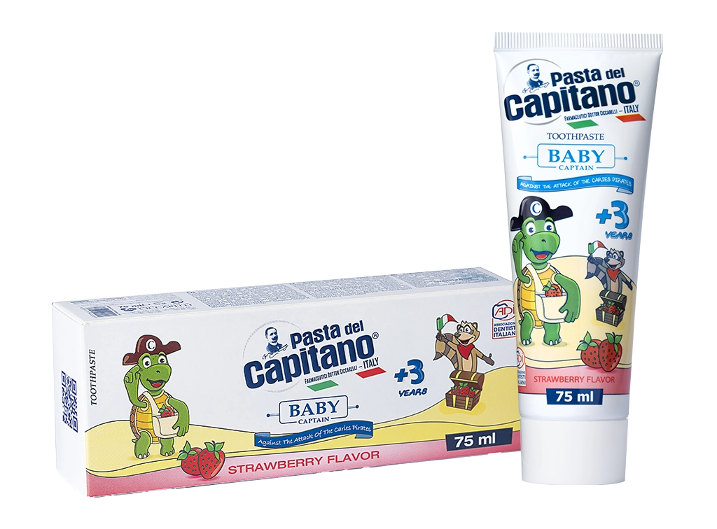 مای دارو - خمیردندان مناسب کودکان بالای 3 سال پاستا دل کاپیتانو