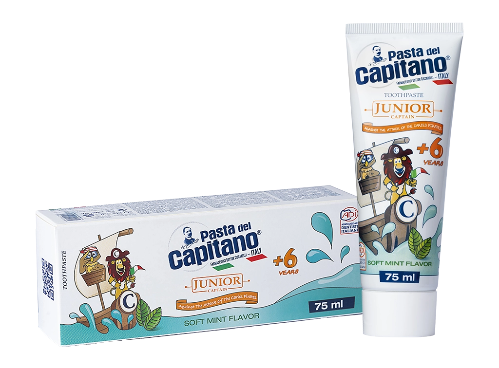 مای دارو - خمیردندان مناسب کودکان بالای 6 سال پاستا دل کاپیتانو