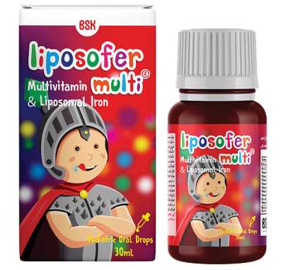 مای دارو - قطره خوراکی آهن لیپوزوفر مولتی بی اس کی